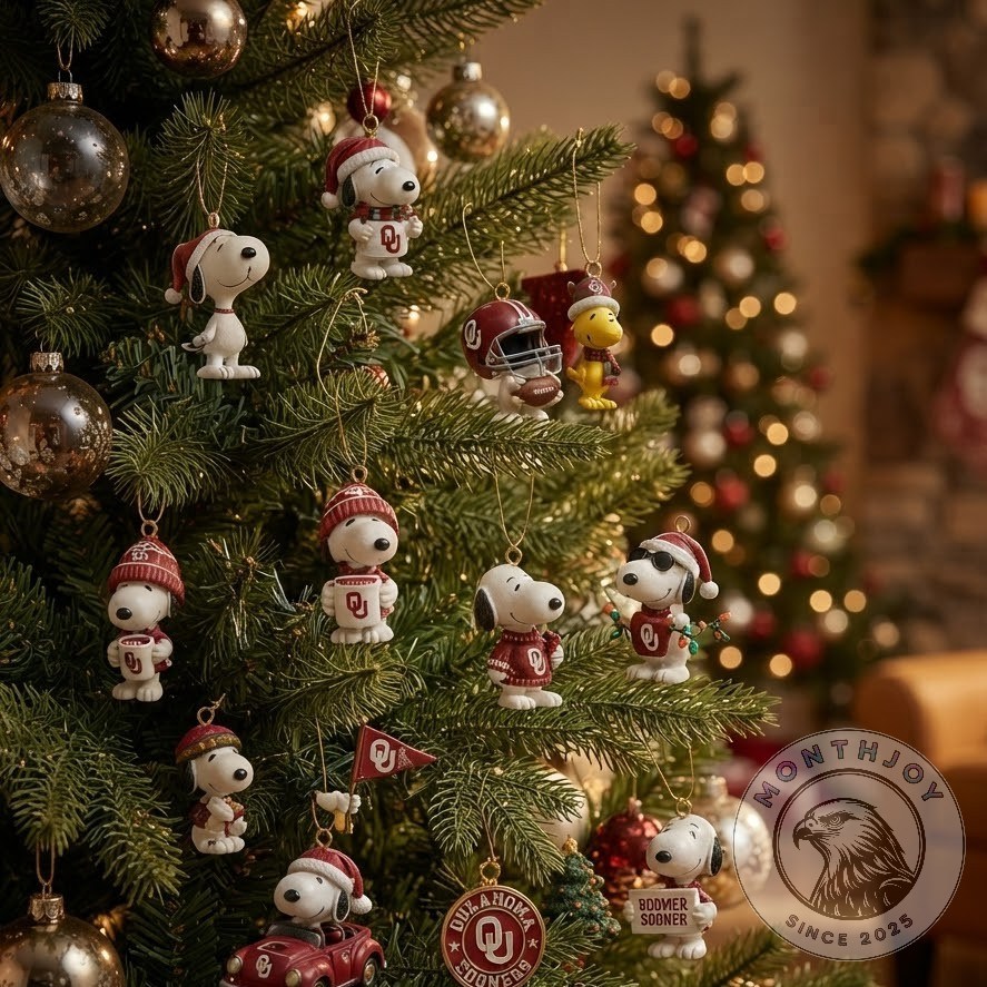 Oklahoma Sooners Snoopy Holiday 2026 Advent Calendar - photo 2