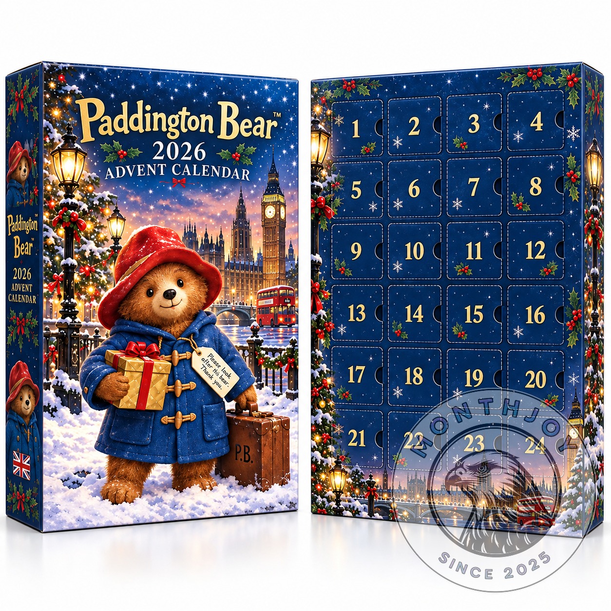 Paddington Bear 2026 London Christmas Advent Calendar