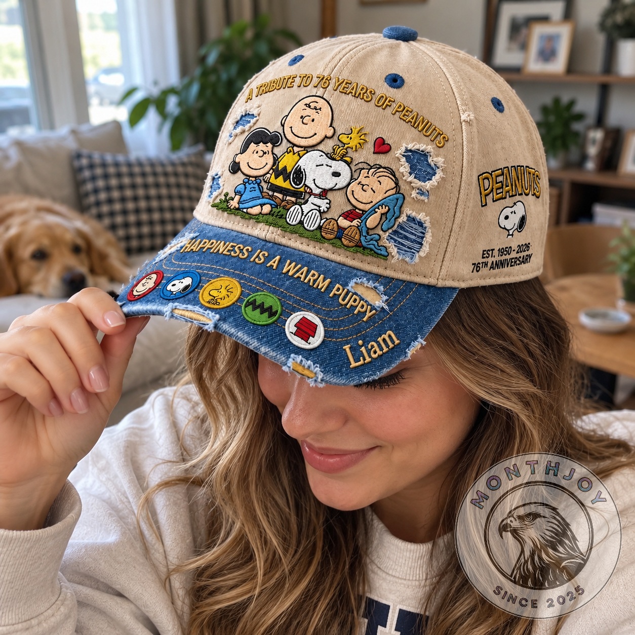 Peanuts 76th Anniversary 2026 Cap - photo 2