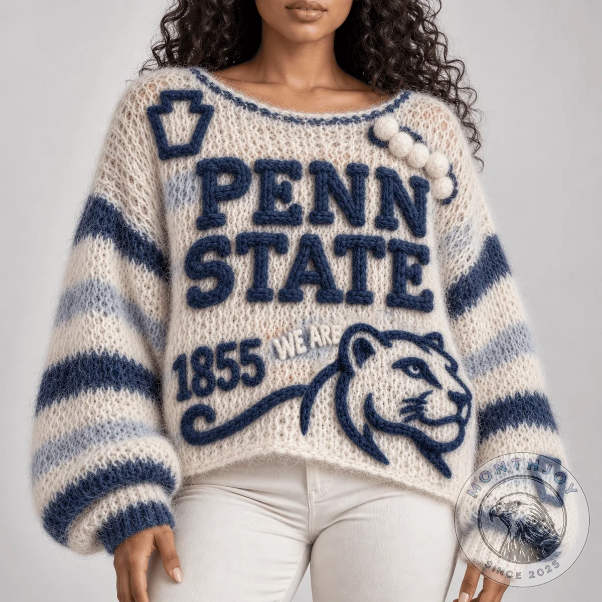 Penn State 1855 We Are Heritage Knitted Sweater - Design Detail