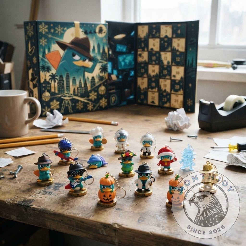 Perry the Platypus Christmas 24-Day Secret Missions Advent Calendar - photo 3