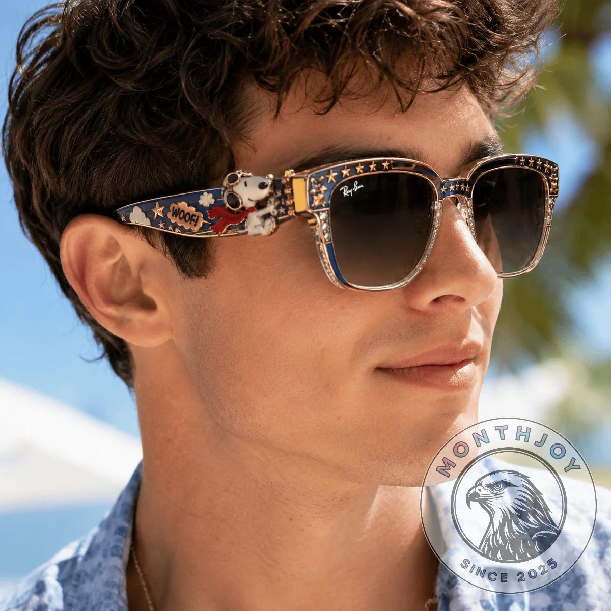Snoopy Flying Ace It’s Dining Sunglasses - Detail View