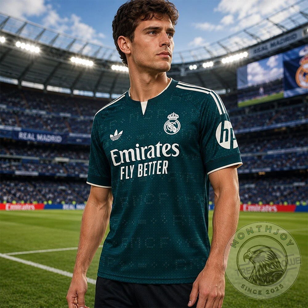 Real Madrid Club de Fútbol Retro 26/27 Kit Jersey - Detail View