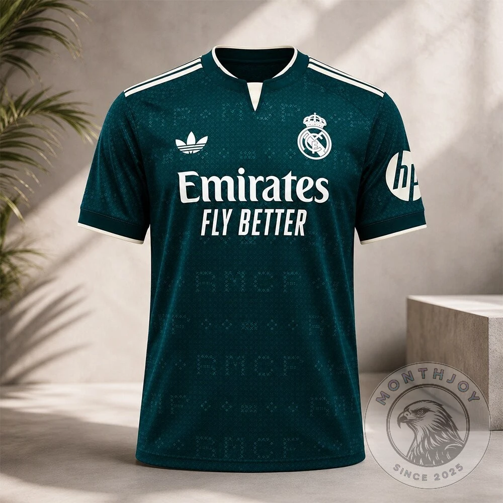 Real Madrid Club de Fútbol Retro 26/27 Kit Jersey - Front View