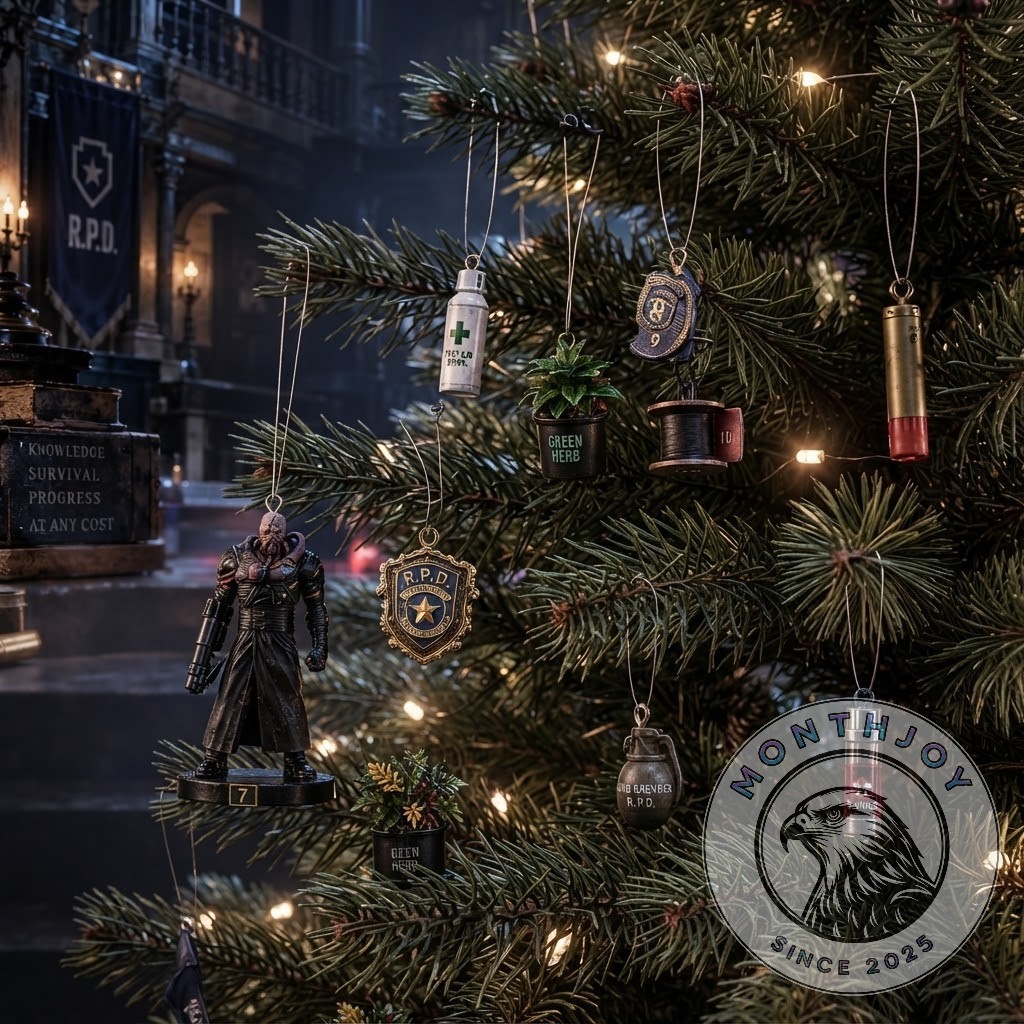 Resident Evil 30th Anniversary Advent Calendar 2026 - close view of horror artwork