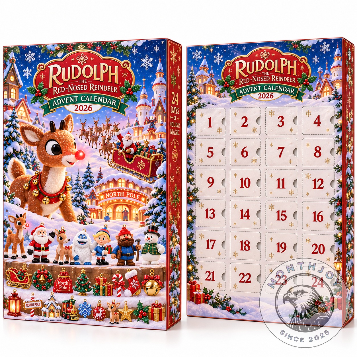 Rudolph the Red-Nosed Reindeer 2026 Holiday Magic Advent Calendar - photo 2