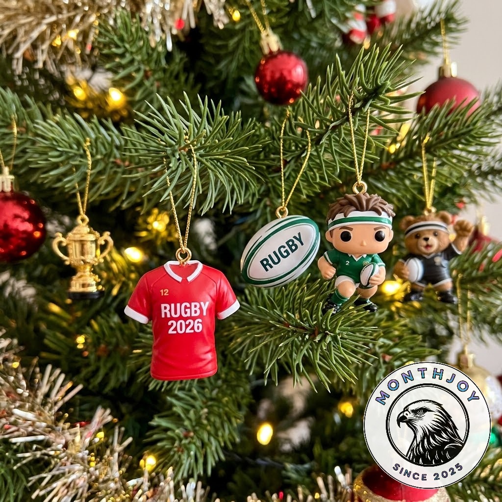 Rugby Lover 2026 24-Day Countdown Advent Calendar - numbered doors and rugby scene close-up