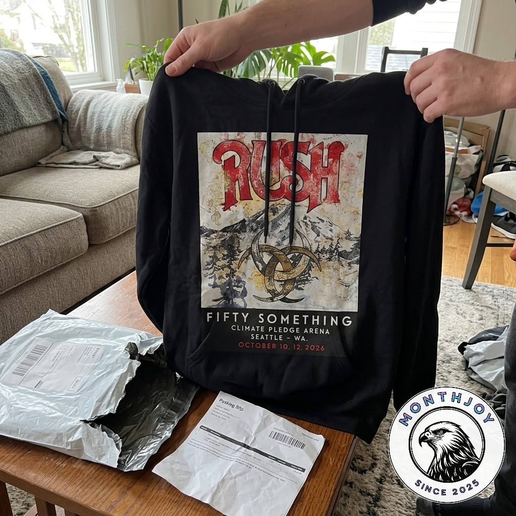 RUSH Fifty Something Tour 2026 Hoodie - photo 3