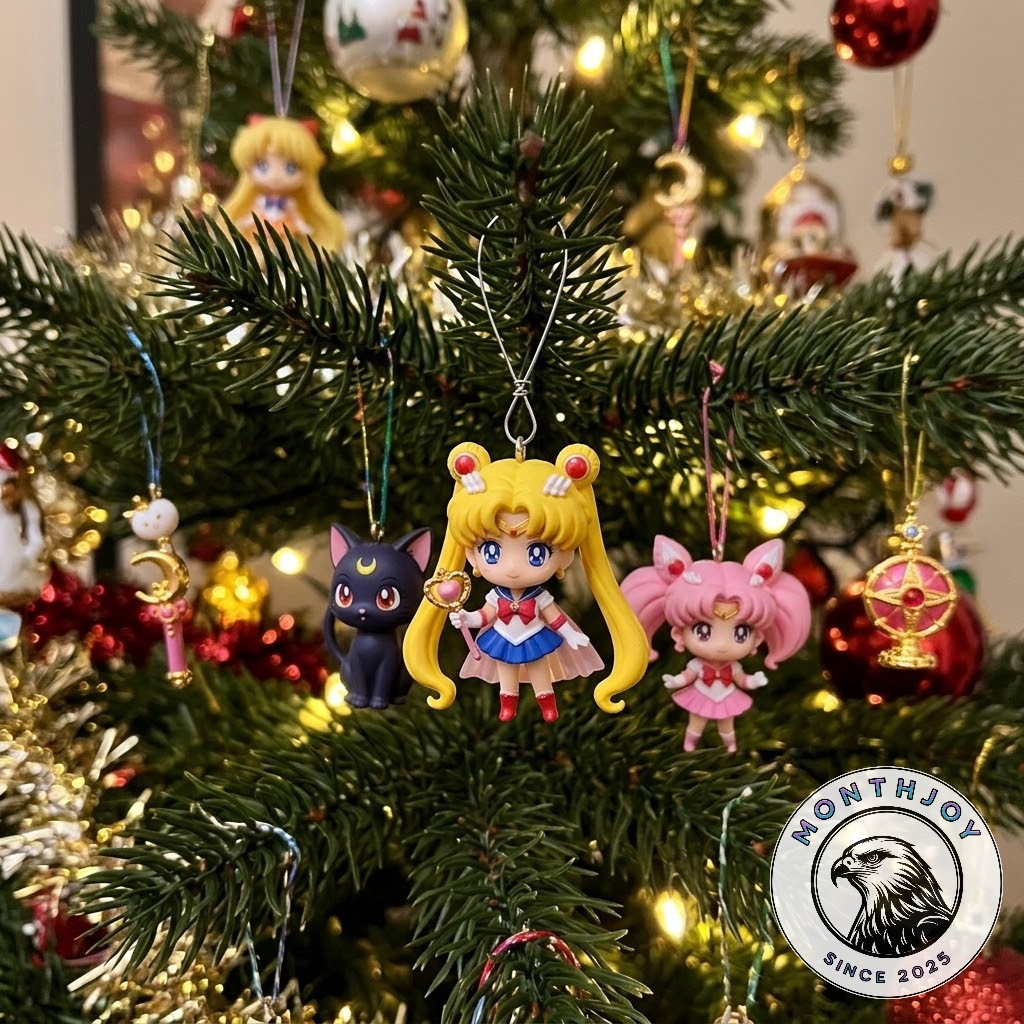 Sailor Moon 24 Days of Magic Advent Calendar 2026 - lower character figure display