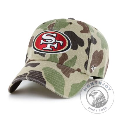 San Francisco 49ers Duck Camo Veterans Day 2026 Cap
