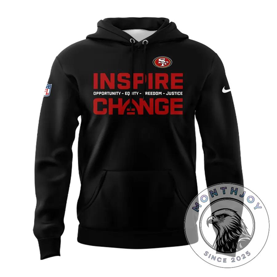 San Francisco 49ers Inspire Change Hoodie - Detail View