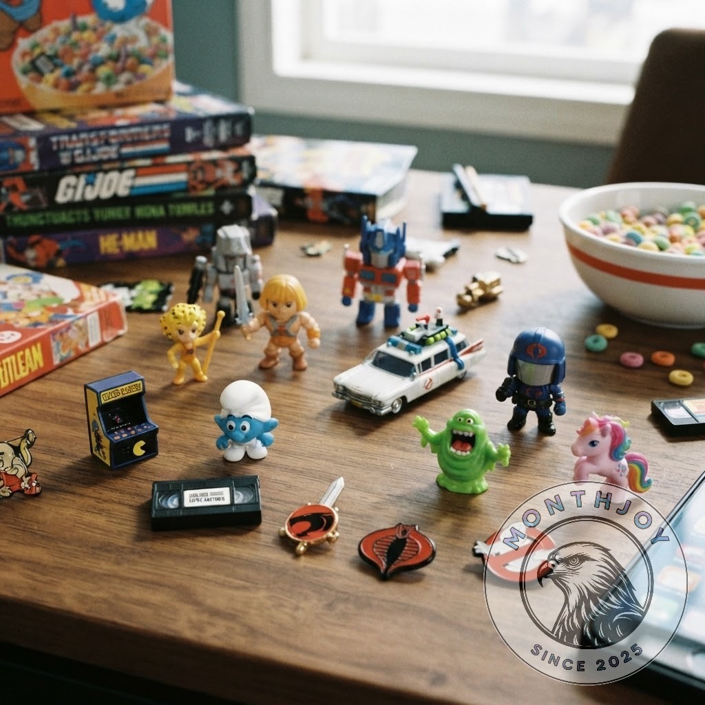 Saturday Mornings Forever Ultimate 80s Cartoon Collection 2026 Advent Calendar - character lineup