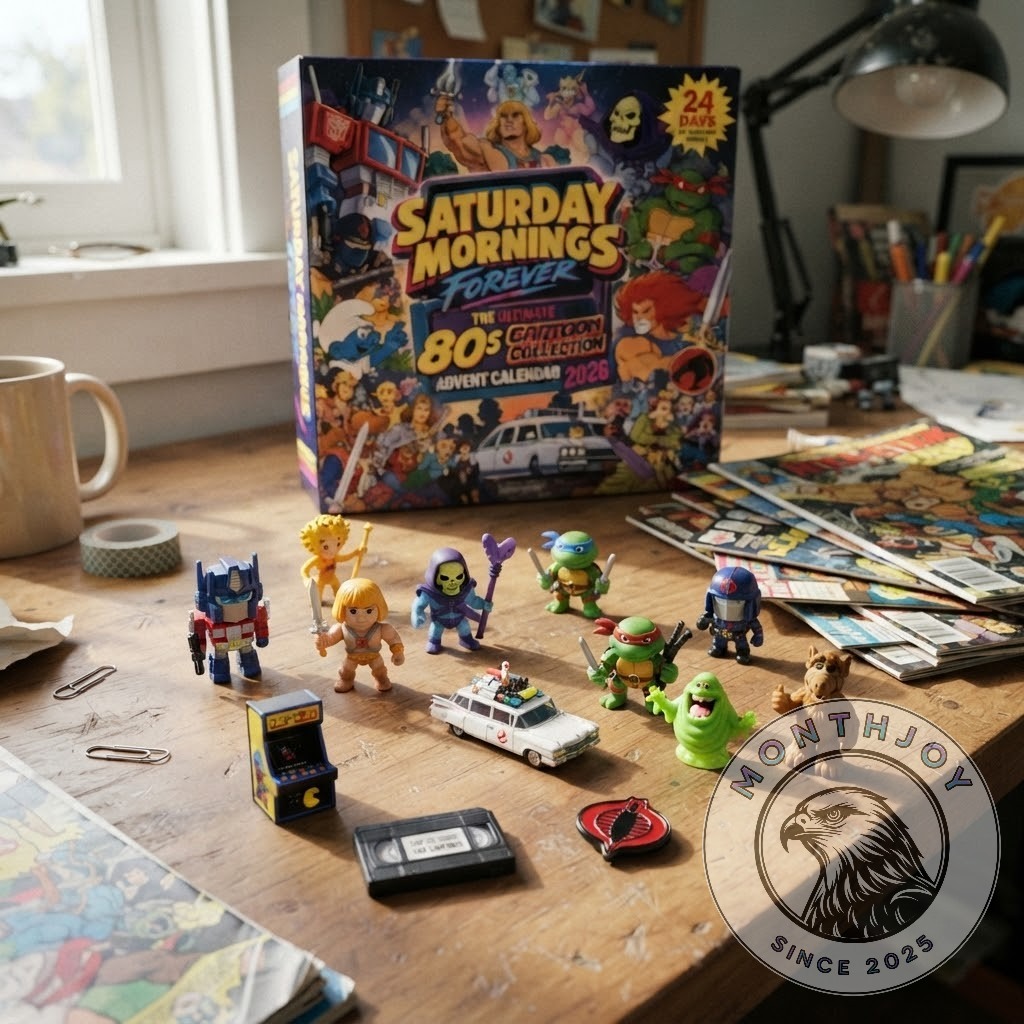 Saturday Mornings Forever Ultimate 80s Cartoon Collection 2026 Advent Calendar - numbered figures