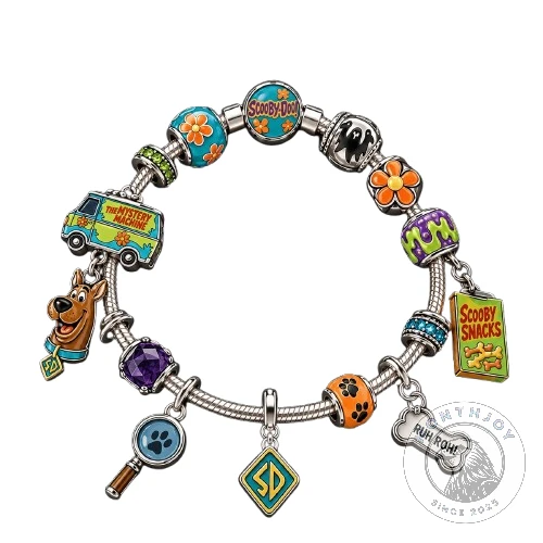 Scooby-Doo Mystery Machine Pandora Charm Bracelet - Front View