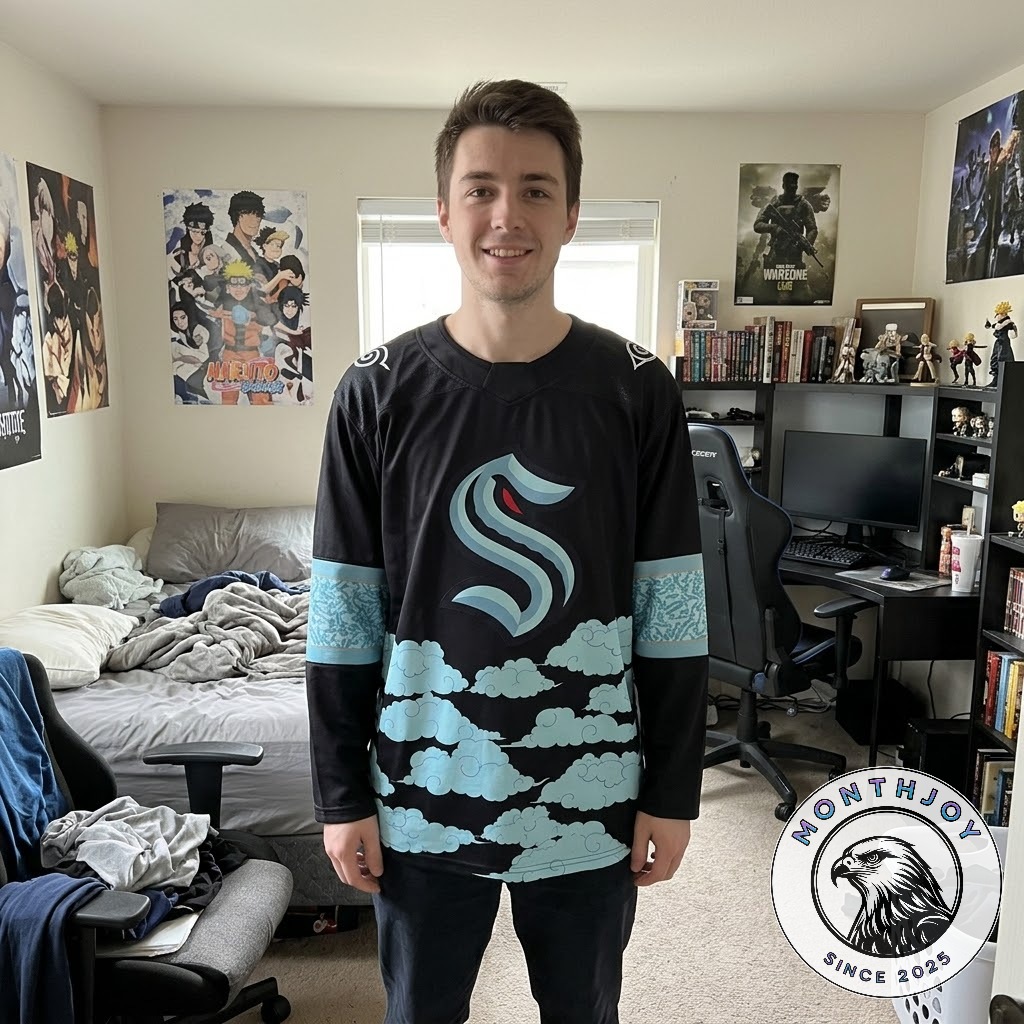 Seattle Kraken x Naruto Shippuden Hockey Jersey - photo 3