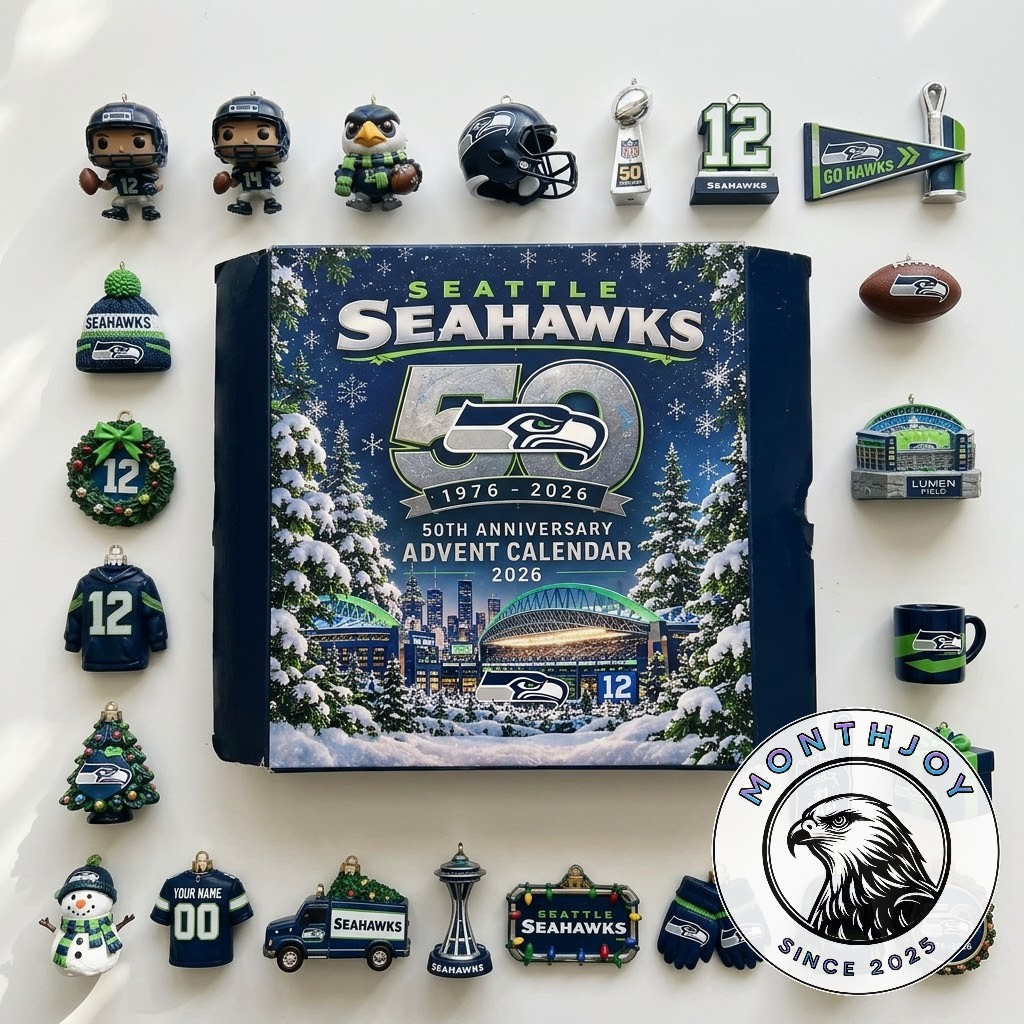Seattle Seahawks 50th Anniversary 2026 Advent Calendar - photo 3