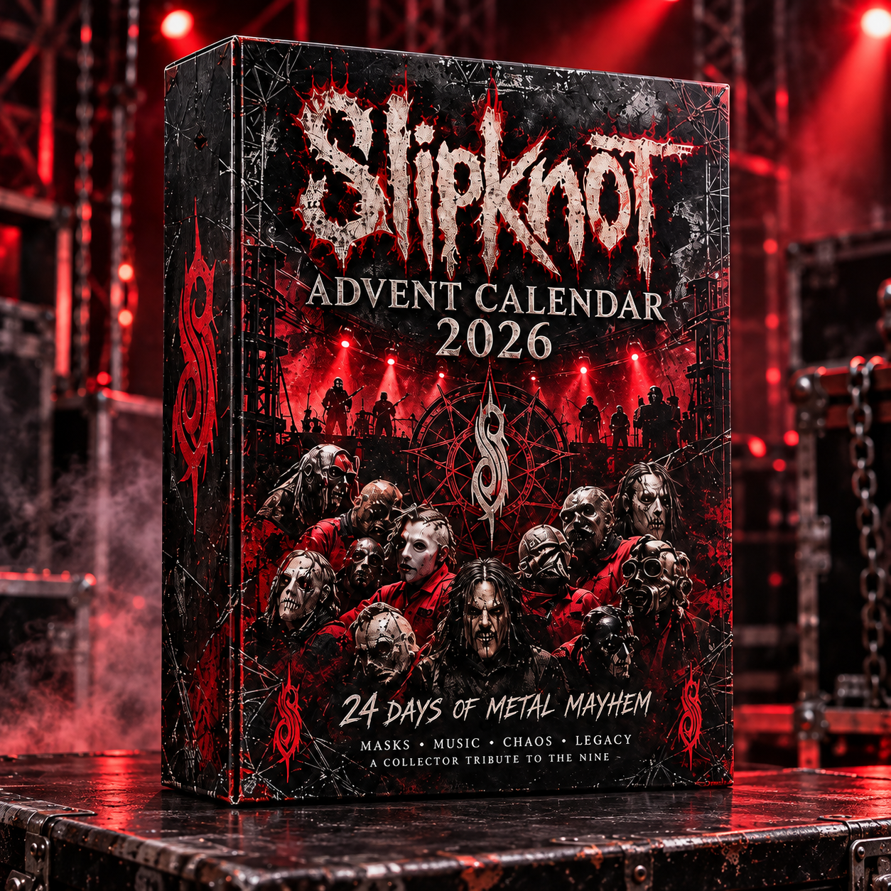 Slipknot Mask Collection Advent Calendar 2026 - photo 3