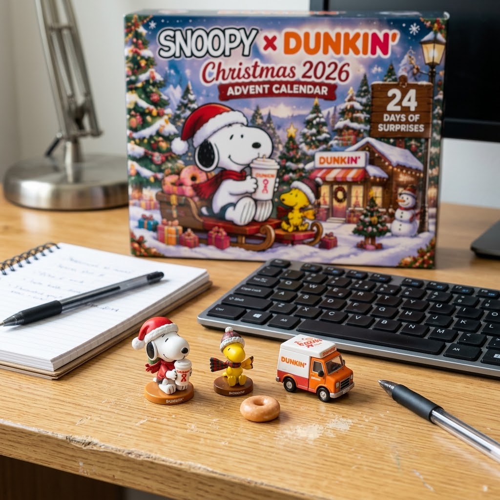 Snoopy and Dunkin' Christmas 2026 Advent Calendar - photo 3