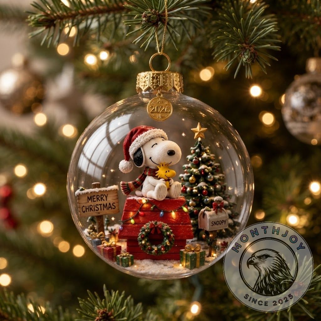 Snoopy Christmas 2026 Ornament - photo 2