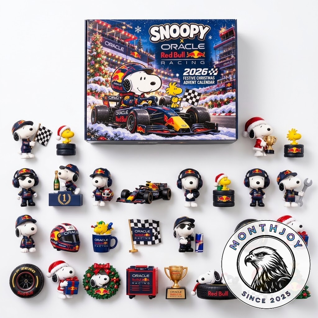 Snoopy Oracle Red Bull Racing 2026 Festive Christmas Advent Calendar - photo 2