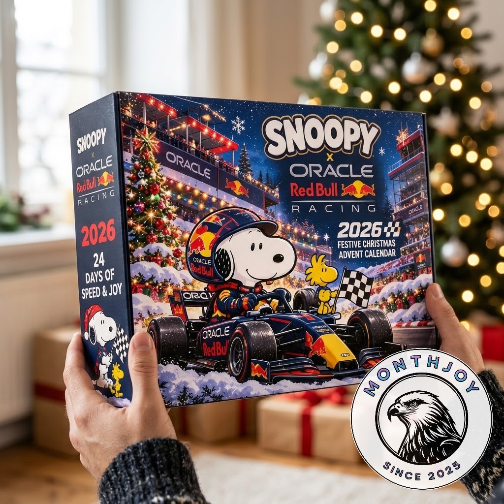 Snoopy Oracle Red Bull Racing 2026 Festive Christmas Advent Calendar - photo 3
