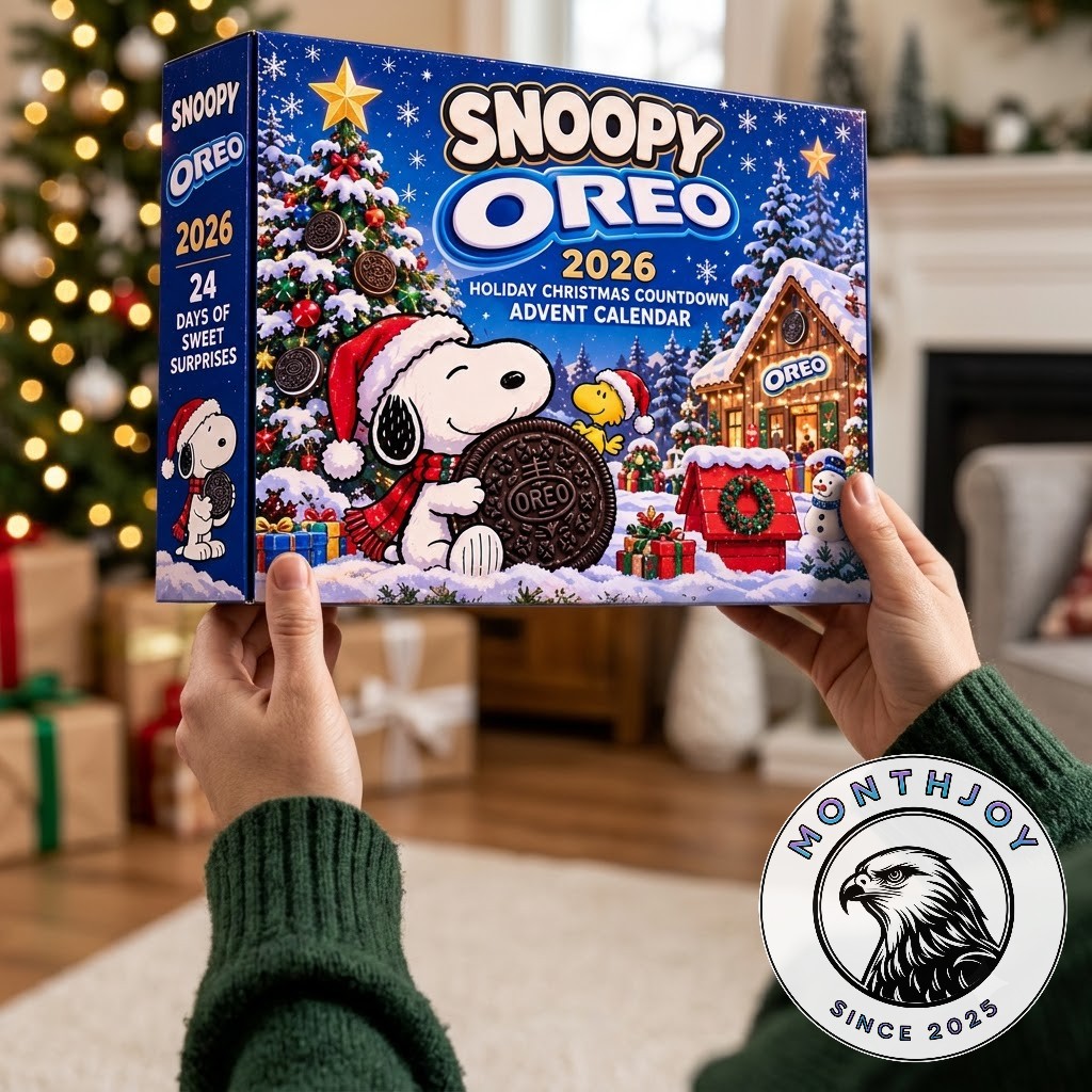 Snoopy Oreo 2026 Holiday Christmas Countdown Advent Calendar - photo 3