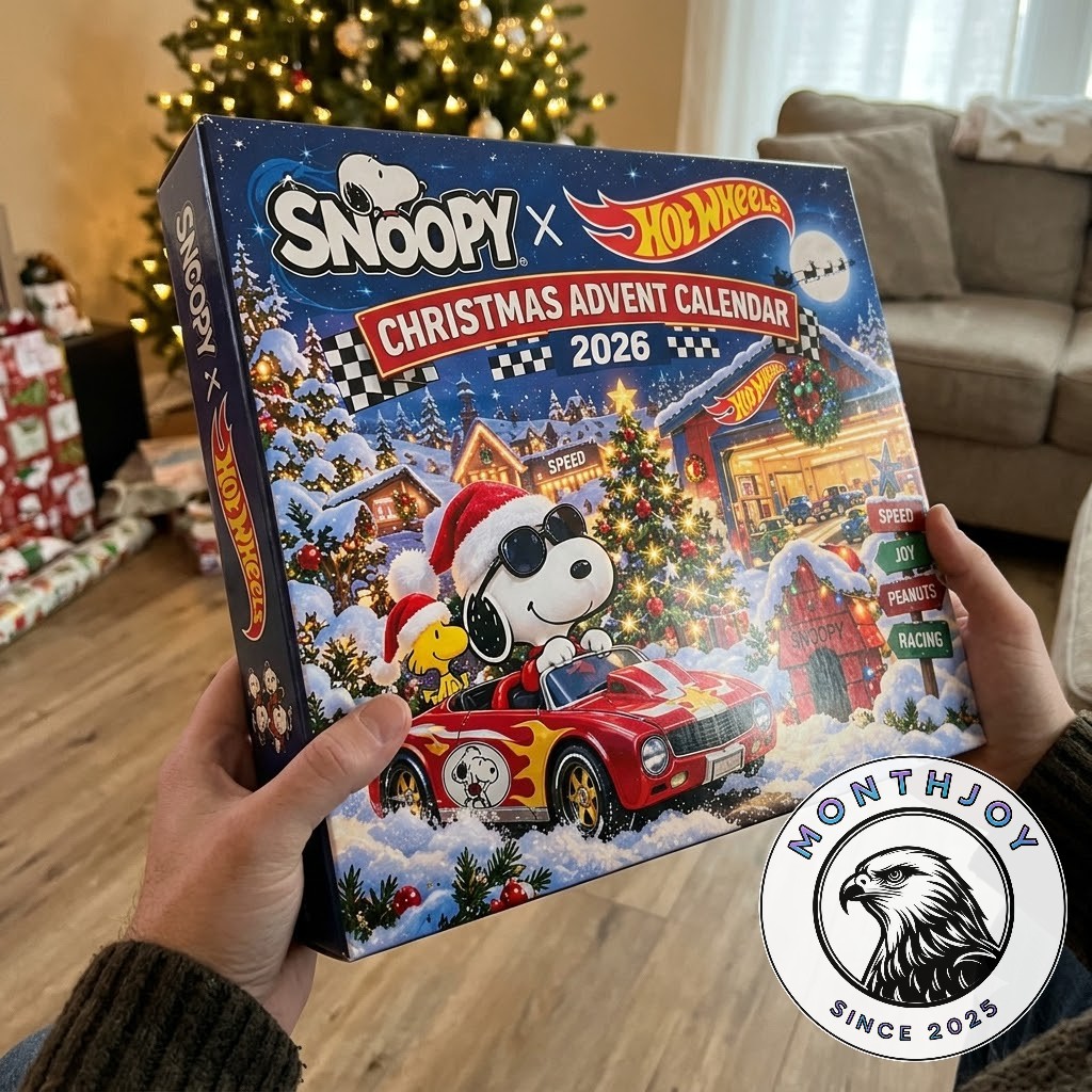 Snoopy x Hot Wheels Christmas 2026 Advent Calendar - photo 3