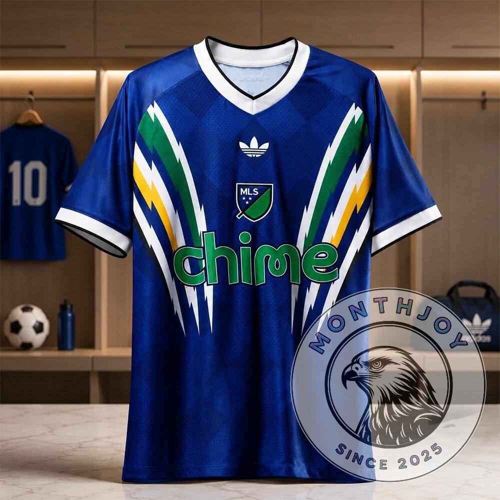 Son Heung-min MLS Chime Stripe Soccer Jersey - Detail View