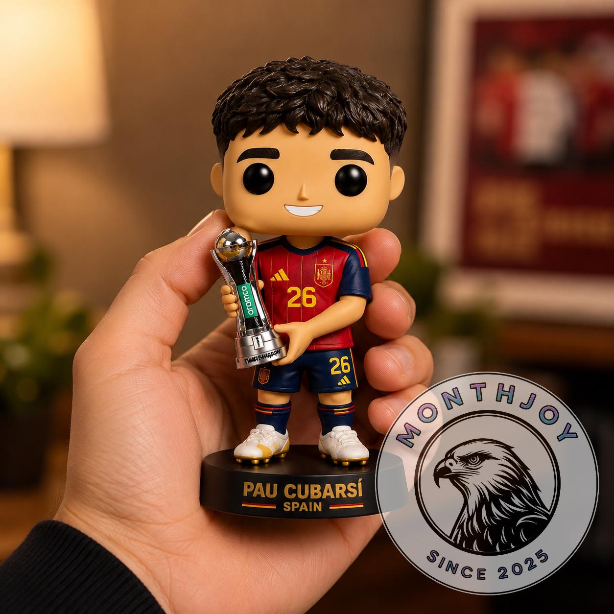 Spain Pau Cubarsí World Cup 2026 Young Player Award Winner Funko Pop - Detail View