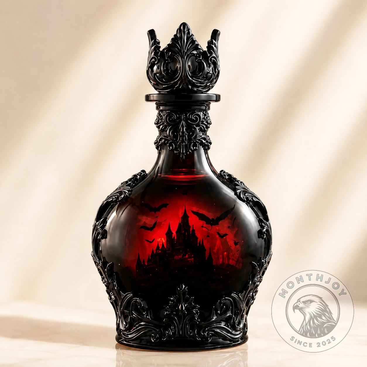 Halloween 2026 Haunted Castle Spirit Decanter - Product View