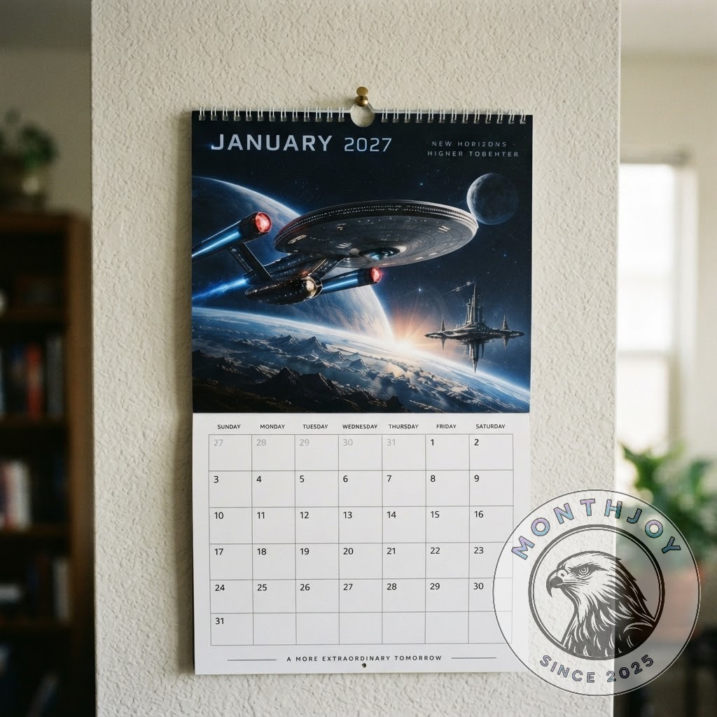 Star Trek 2027 Wall Calendar - photo 3