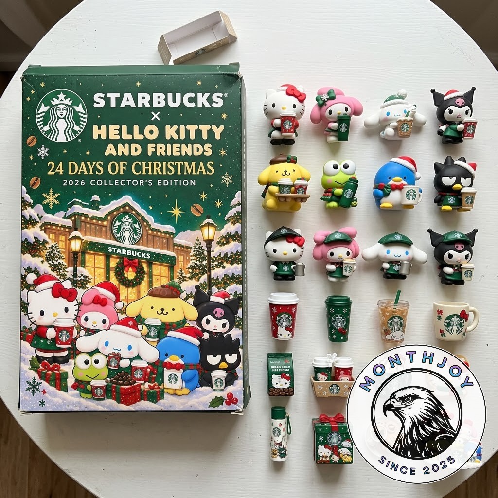 Starbucks x Hello Kitty and Friends 2026 Holiday Advent Calendar - photo 3