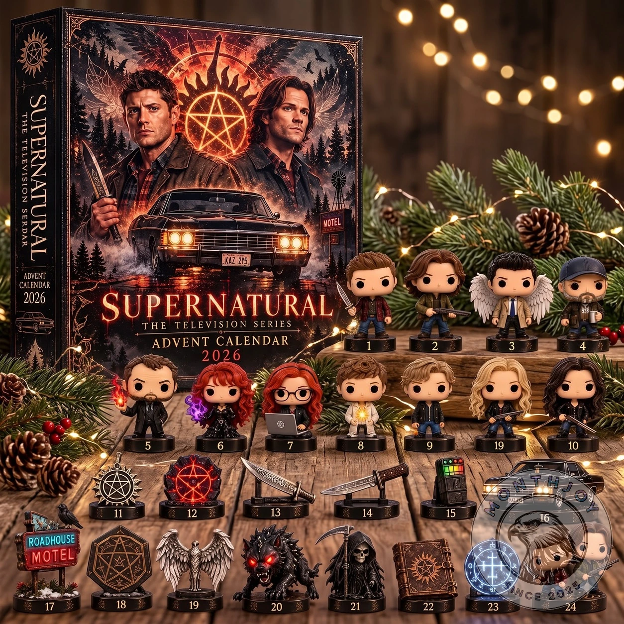 Supernatural The Television Series 2026 Advent Calendar - Artwork Detail