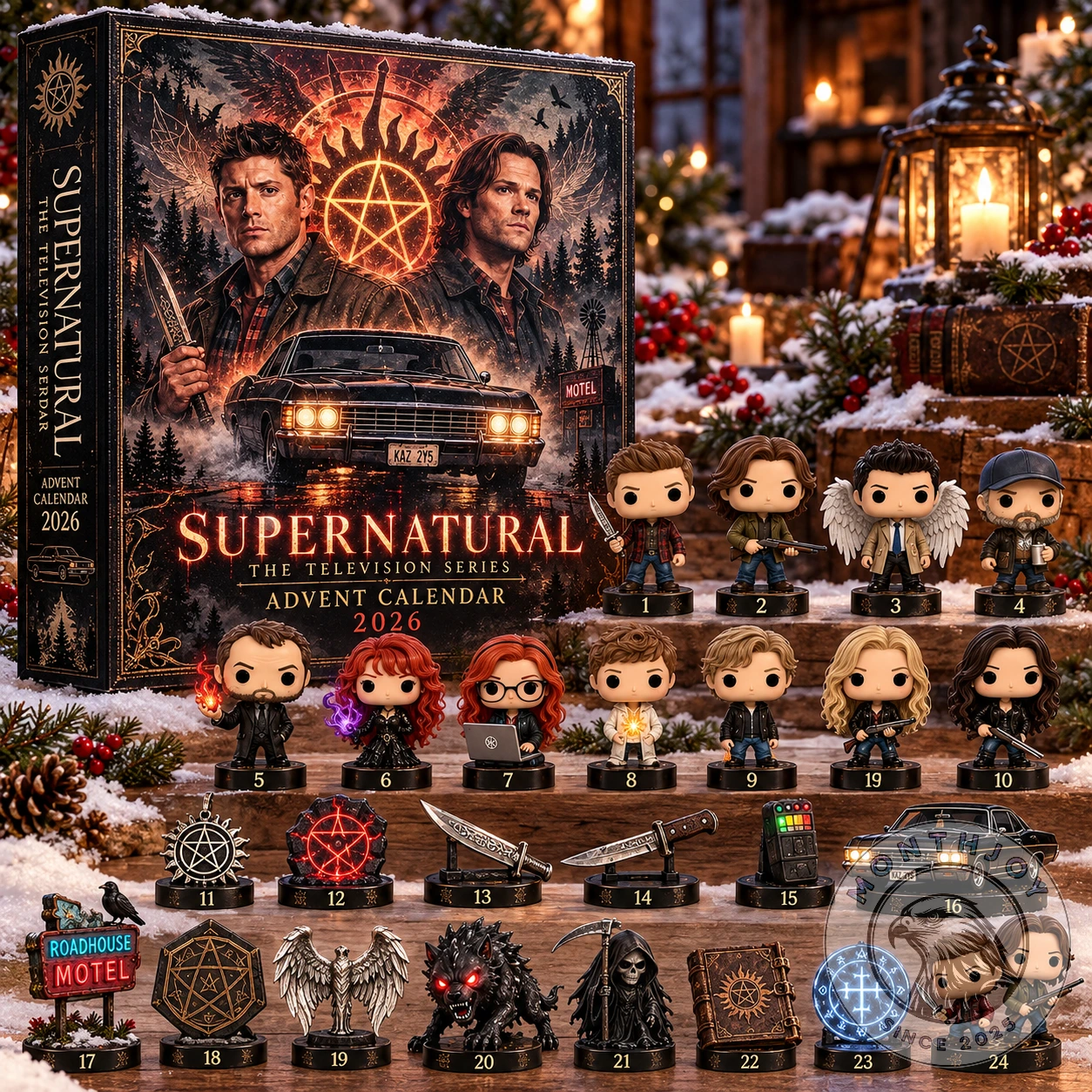 Supernatural The Television Series 2026 Advent Calendar - Product View