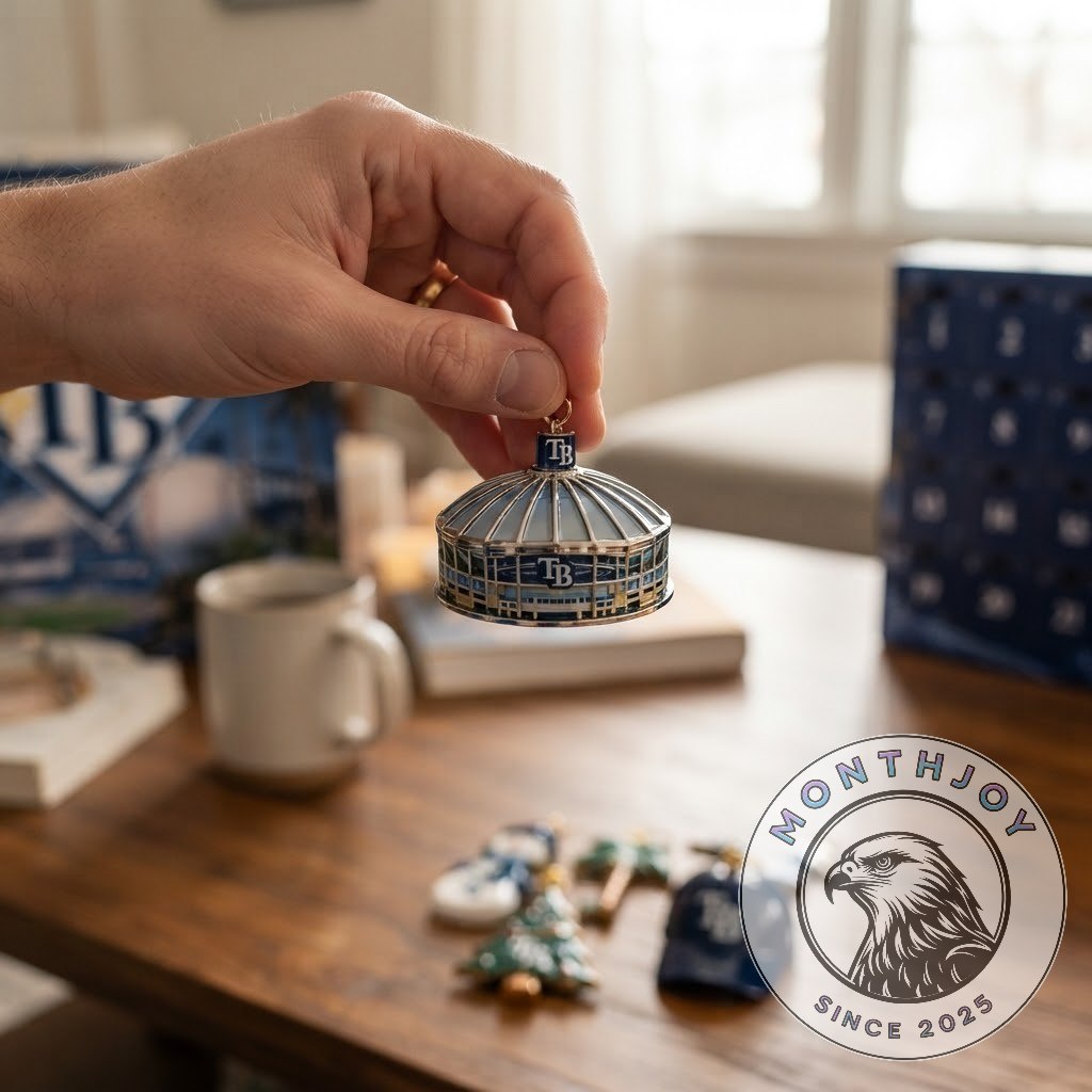 Tampa Bay Rays Christmas Baseball Ornaments Advent Calendar - photo 3