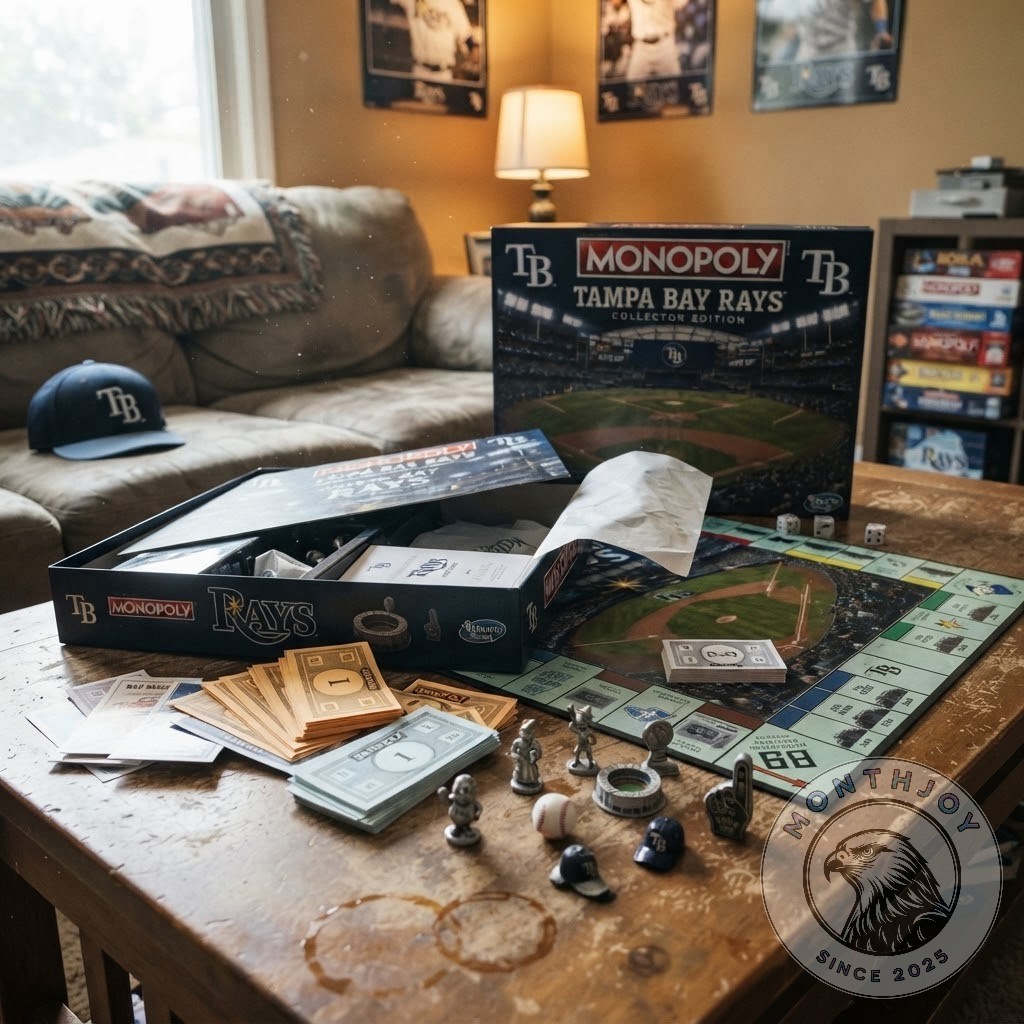 Tampa Bay Rays Collector Edition Monopoly Board Game - photo 2