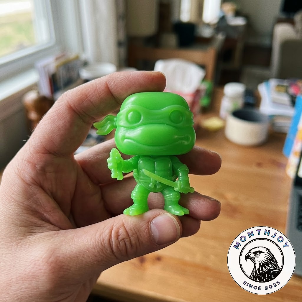Teenage Mutant Ninja Turtles Michelangelo Donatello Raphael Leonardo Mutagen Canister Funko Pop - photo 3