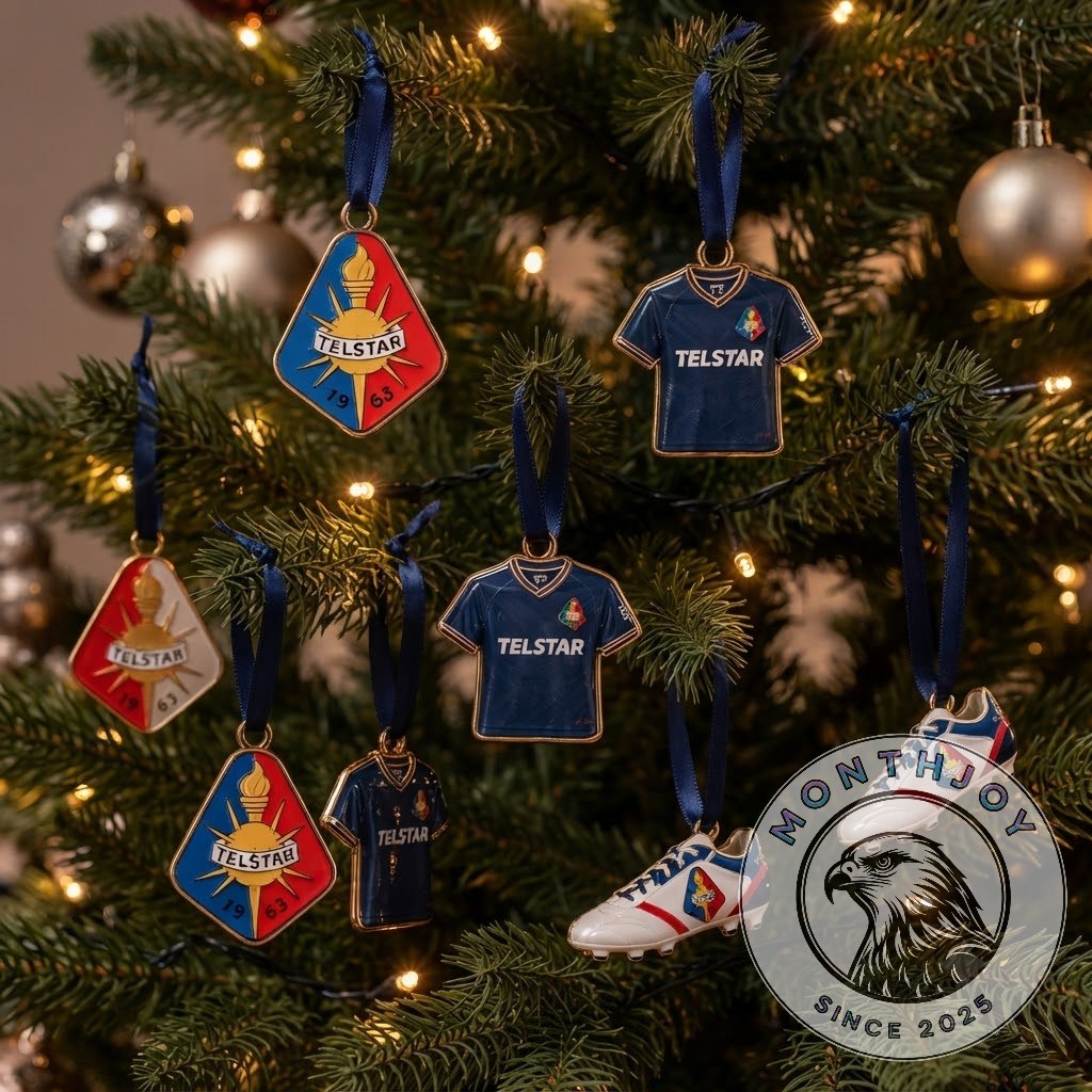 Telstar 1963 Club Crest Acrylic Ornament Set - photo 2