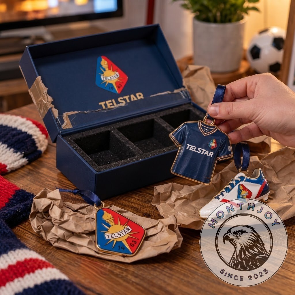 Telstar 1963 Club Crest Acrylic Ornament Set - photo 3