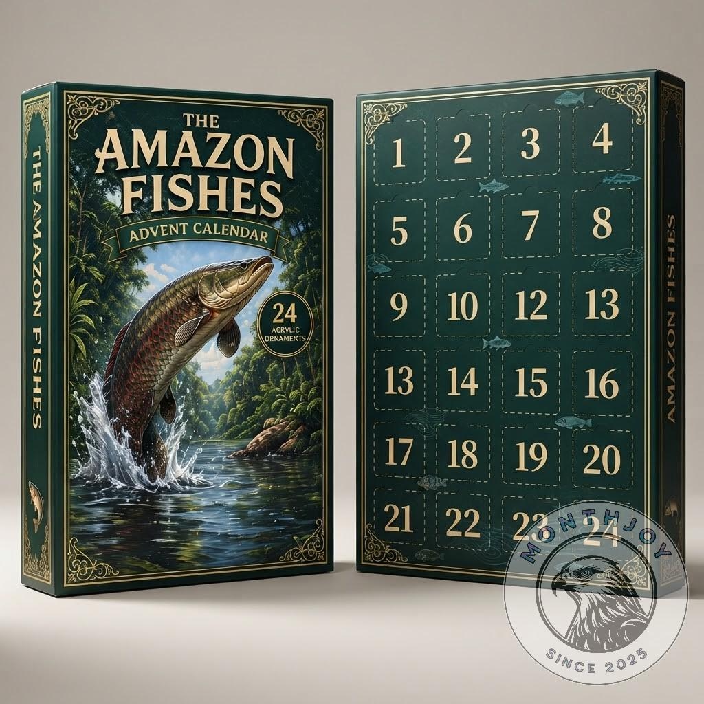 The Amazon Fishes 24 Acrylic Ornaments Advent Calendar - photo 2