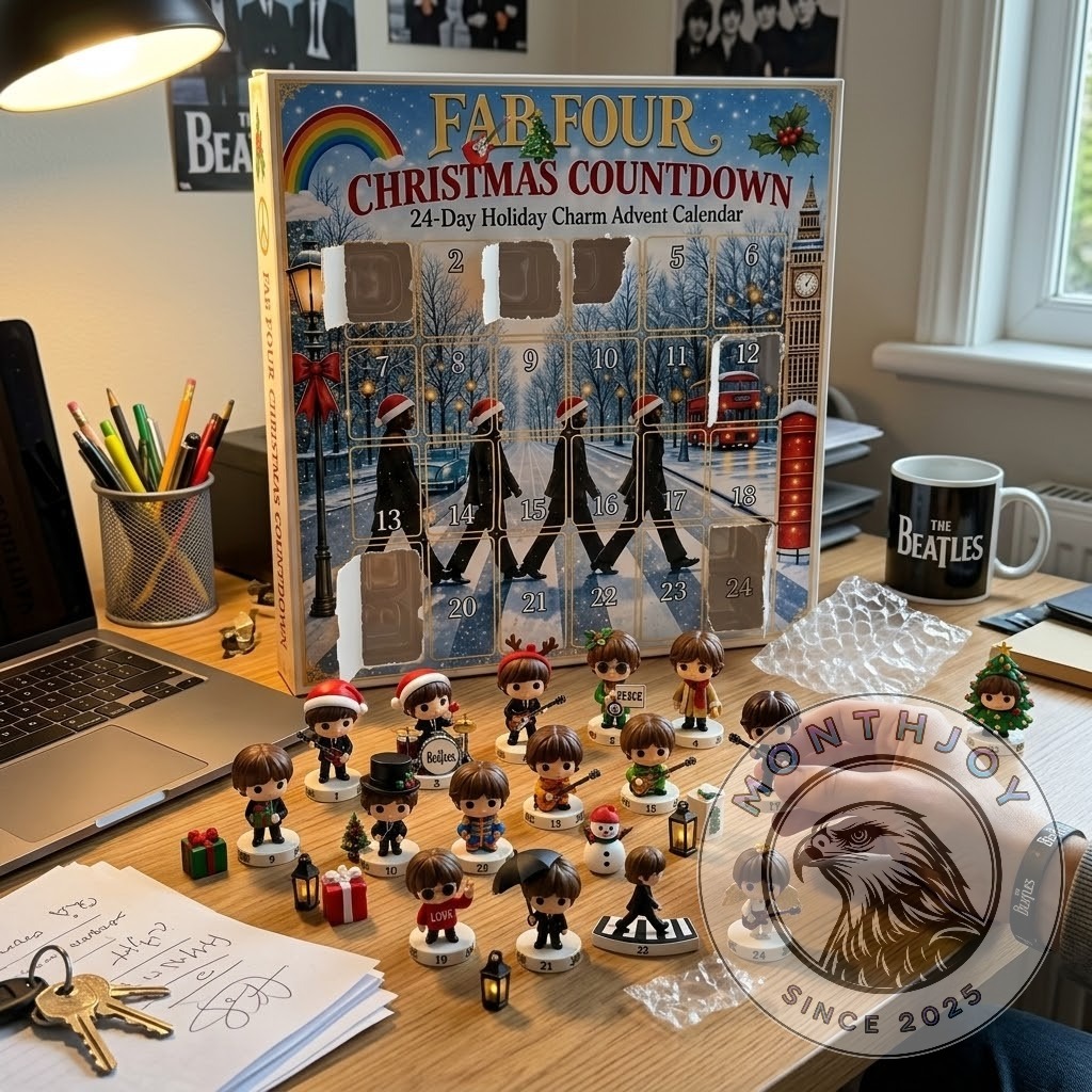 The Beatles Christmas Countdown 24-Day Holiday Charm Advent Calendar 2026 - photo 2