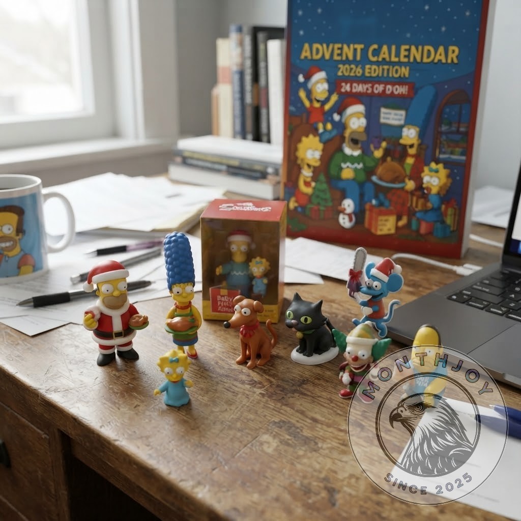 The Simpsons 24 Days Christmas 2026 Advent Calendar - photo 2
