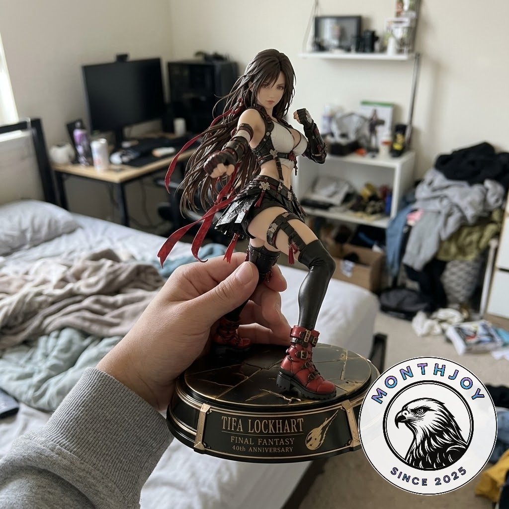 Tifa Lockhart X Final Fantasy 40th Anniversary Tabletop Figure - photo 3