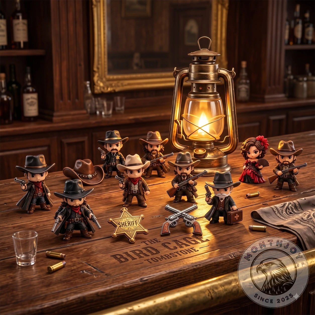 Tombstone 2026 Western Christmas Advent Calendar - Product View