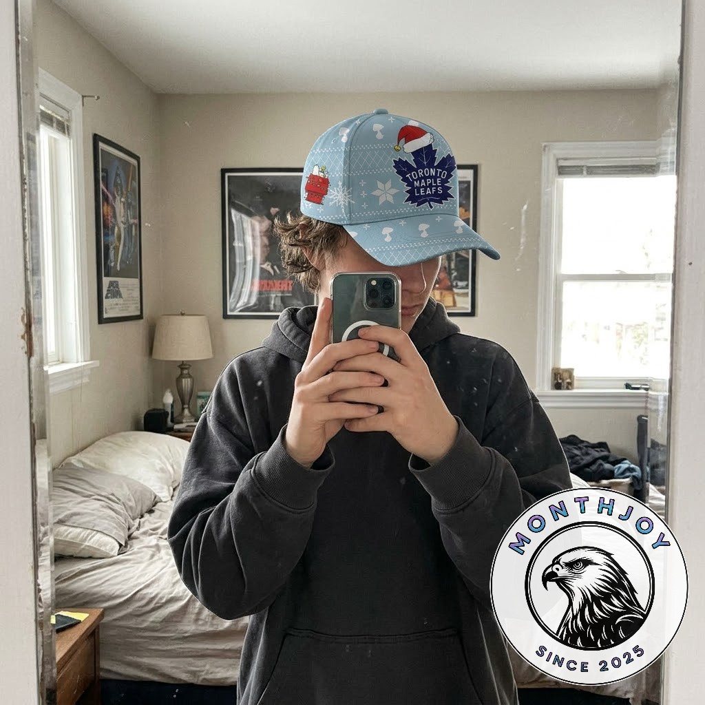Toronto Maple Leafs Peanuts Christmas 2026 Cap - photo 2