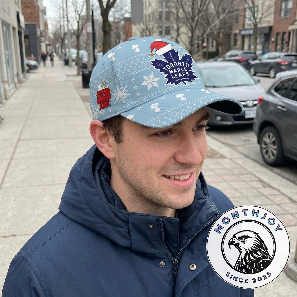 Toronto Maple Leafs Peanuts Christmas 2026 Cap - photo 3