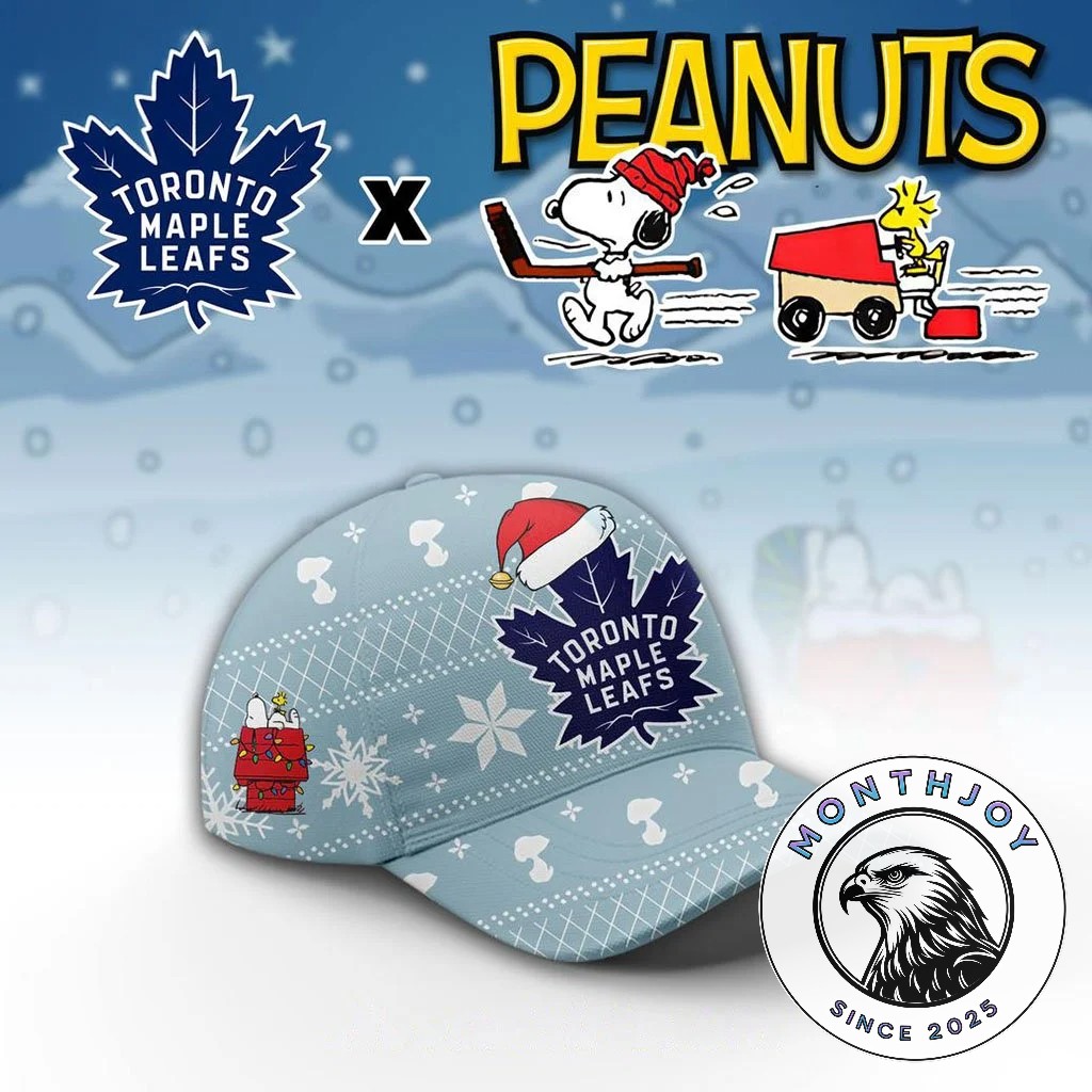 Toronto Maple Leafs Peanuts Christmas 2026 Cap