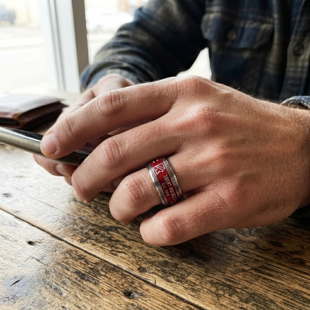 Trent Rockets Est. 2019 Personalized Ring - photo 2