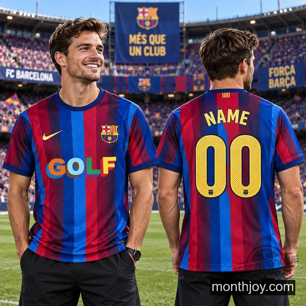 Tyler The Creator Barcelona Golf 2026-2027 Soccer Jersey - photo 2