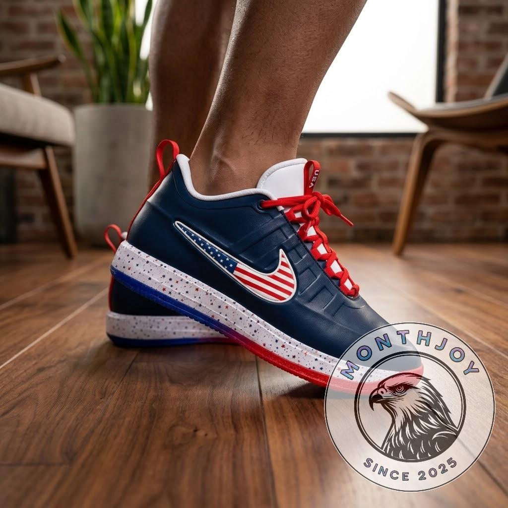 Nike Basketball Team USA 2026 Happy 4th Sneakers - Detail View